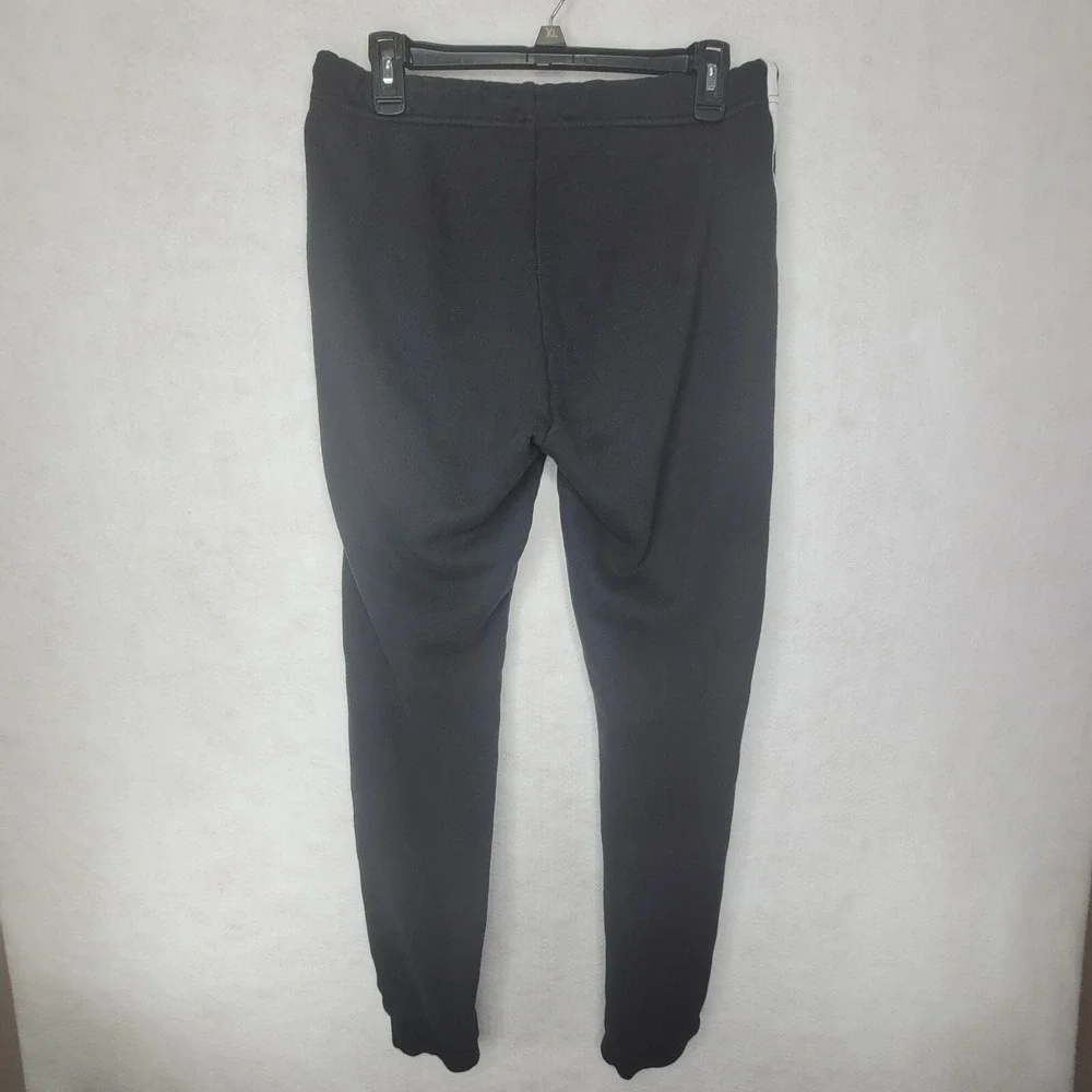 Vintage 80s Adidas‎ Trefoil Sweatpants Jogger Stitched Logo 3 Stripe Adult Sz M